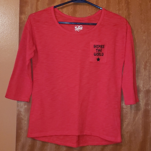 Justice Other - Worn only once! Girl's 3/4 Sleeves Top